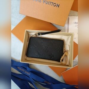 Louis Vuitton Black Key & Card Holder